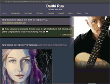 Tablet Screenshot of daithirua.com